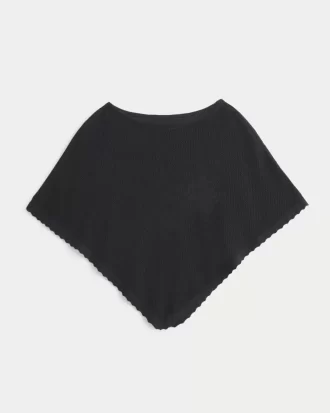 Łatwy kwiatowy ponczo