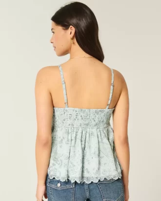 Łatwy w noszeniu top z szyfonu typu babydoll Łatwy w noszeniu top z szyfonu typu babydoll