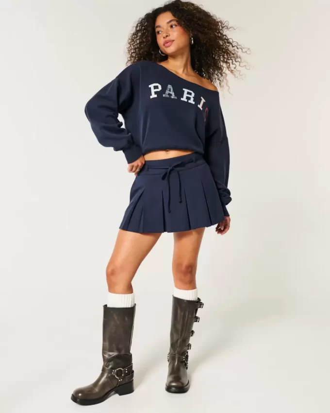 Bluza z grafiką Mini Paris