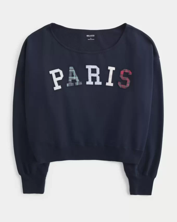 Bluza z grafiką Mini Paris