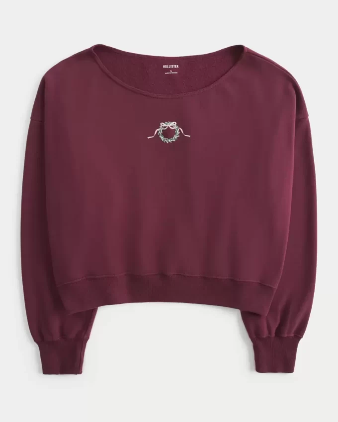 Bluza z grafiką Mini Wreath Bluza z grafiką Mini Wreath