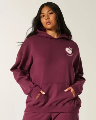 Bluza z kapturem Apple Graphic