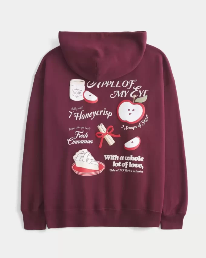 Bluza z kapturem Apple Graphic Bluza z kapturem Apple Graphic