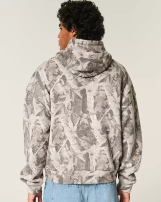 Bluza z kapturem Baggy Cinch Camo