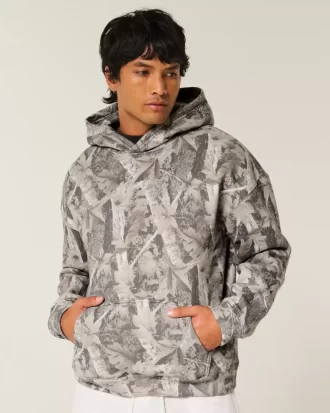 Bluza z kapturem Boxy