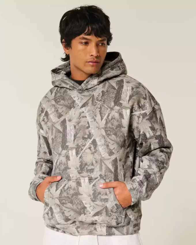 Bluza z kapturem Boxy Bluza z kapturem Boxy