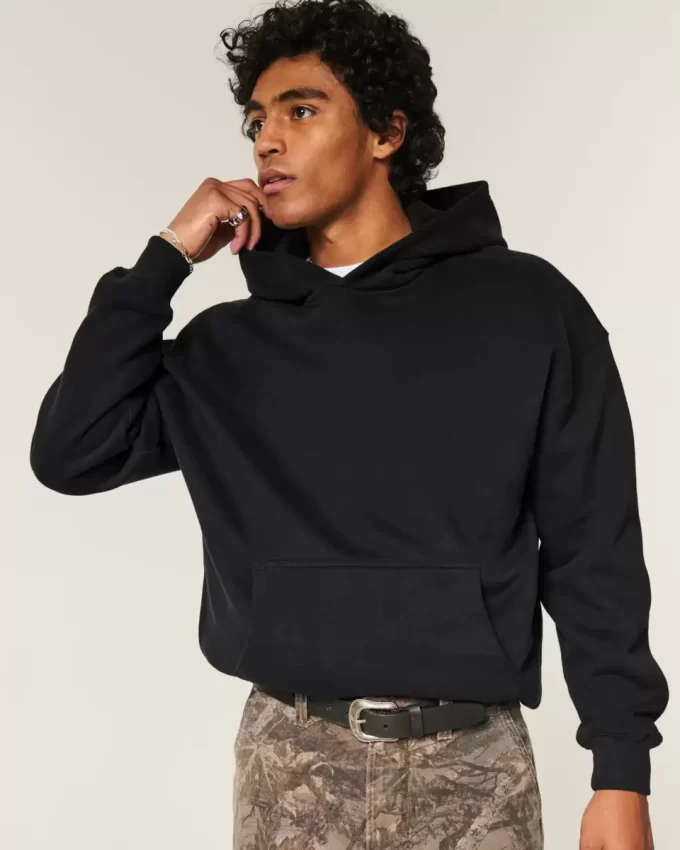 Bluza z kapturem Boxy