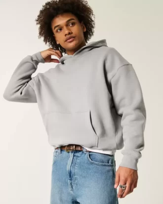 Bluza z kapturem Boxy