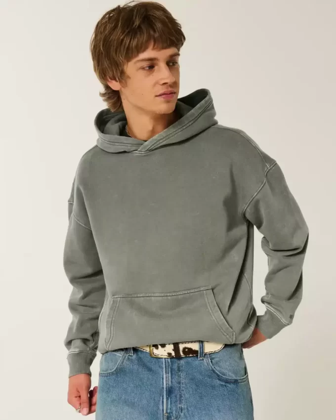 Bluza z kapturem Boxy