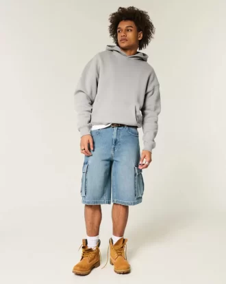 Bluza z kapturem Boxy