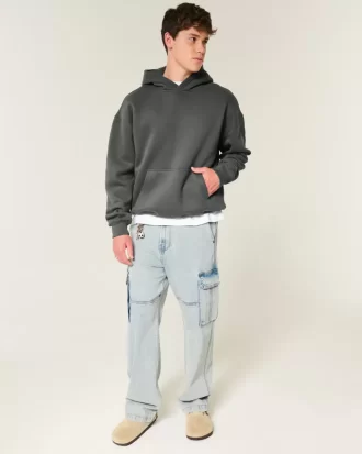 Bluza z kapturem Boxy