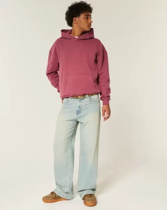 Bluza z kapturem Boxy