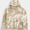 Bluza z kapturem Boxy Camo