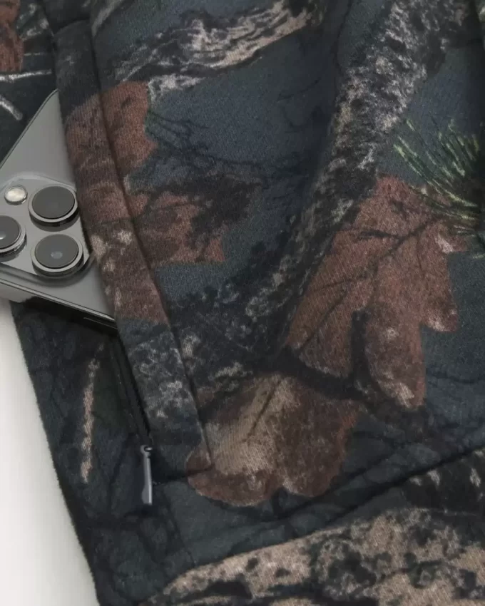 Bluza z kapturem Boxy Camo