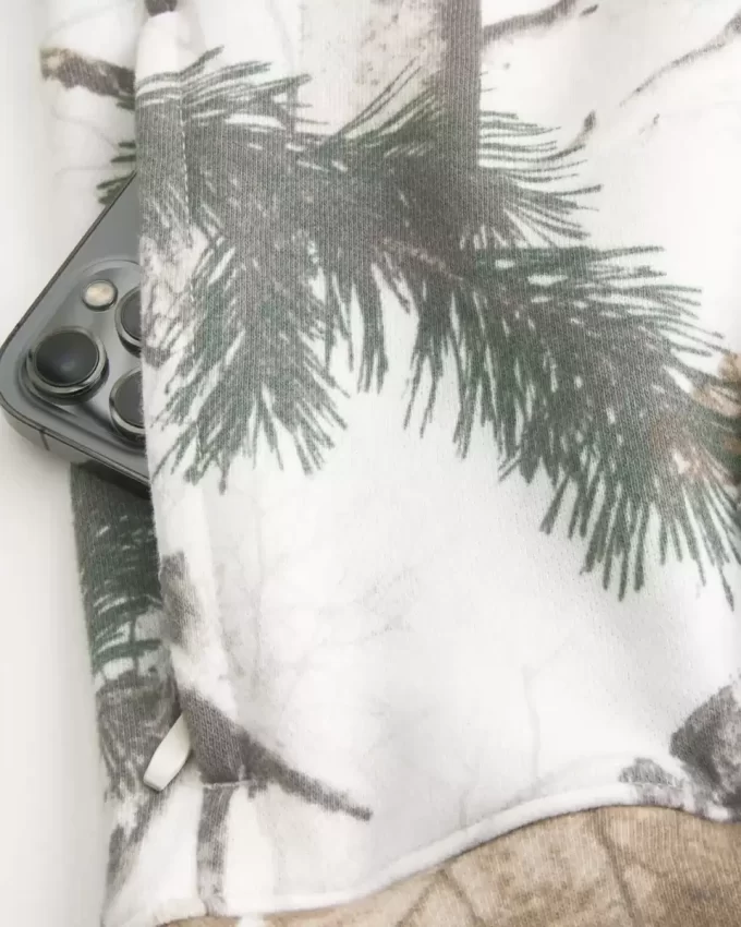 Bluza z kapturem Boxy Camo