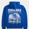 Bluza z kapturem Boxy Chelsea FC Graphic