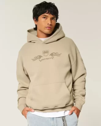 Bluza z kapturem Boxy Dodge Viper Graphic