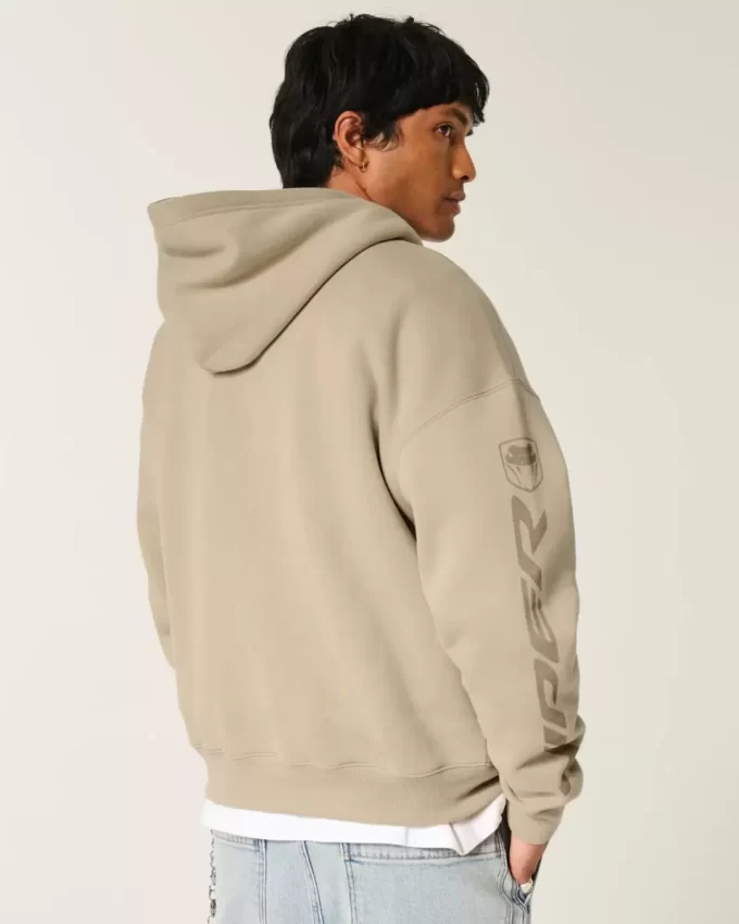 Bluza z kapturem Boxy Dodge Viper Graphic