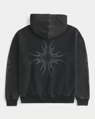 Bluza z kapturem Boxy Graphic