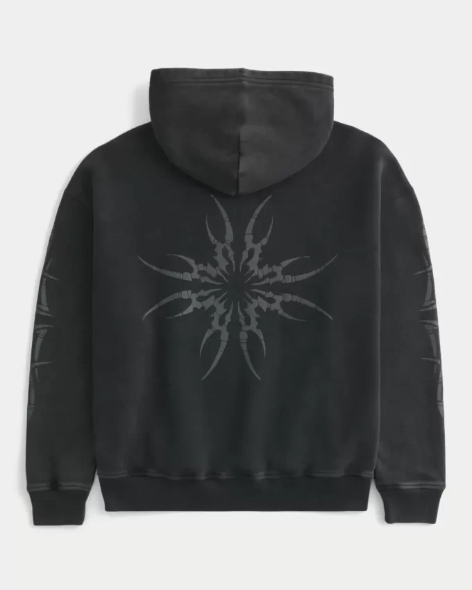 Bluza z kapturem Boxy Graphic Bluza z kapturem Boxy Graphic