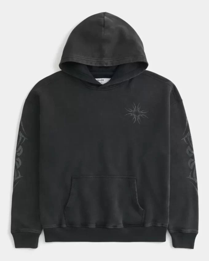 Bluza z kapturem Boxy Graphic Bluza z kapturem Boxy Graphic