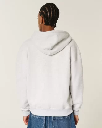 Bluza z kapturem Boxy Hawaii Graphic Zip-Up