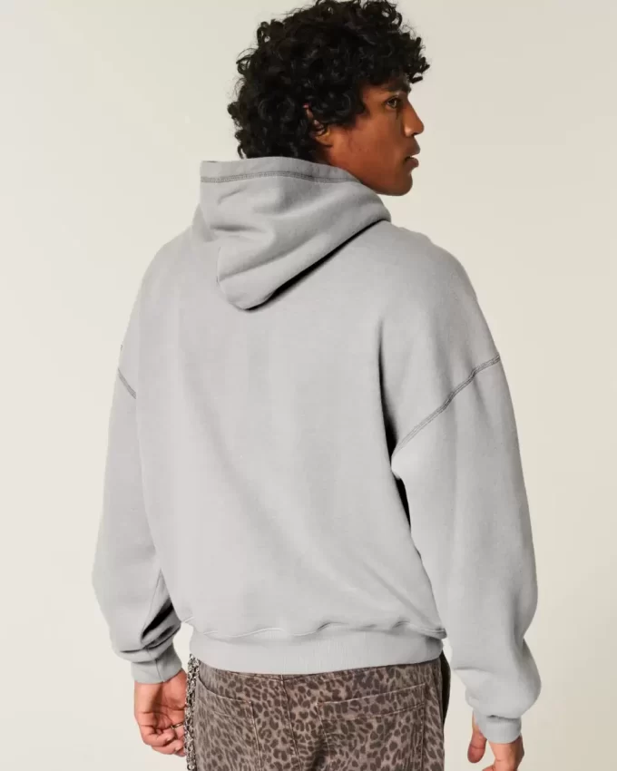 Bluza z kapturem Boxy No Fear Graphic