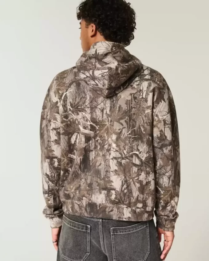 Bluza z kapturem Boxy Shelby Graphic Camo Bluza z kapturem Boxy Shelby Graphic Camo