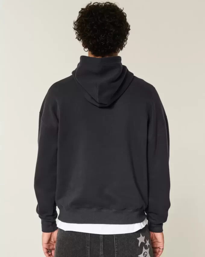 Bluza z kapturem Boxy Skull Graphic Bluza z kapturem Boxy Skull Graphic