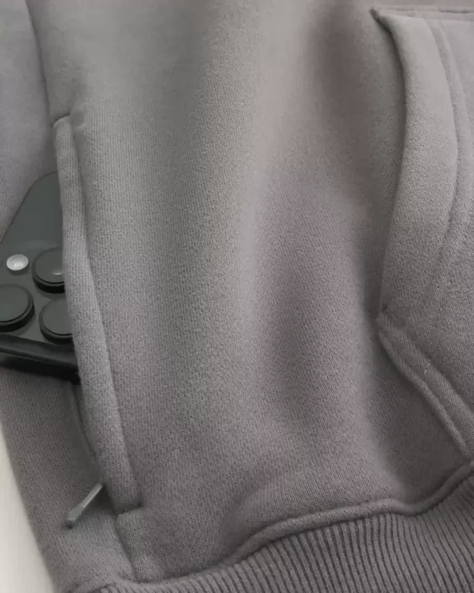 Bluza z kapturem Boxy Star Detail