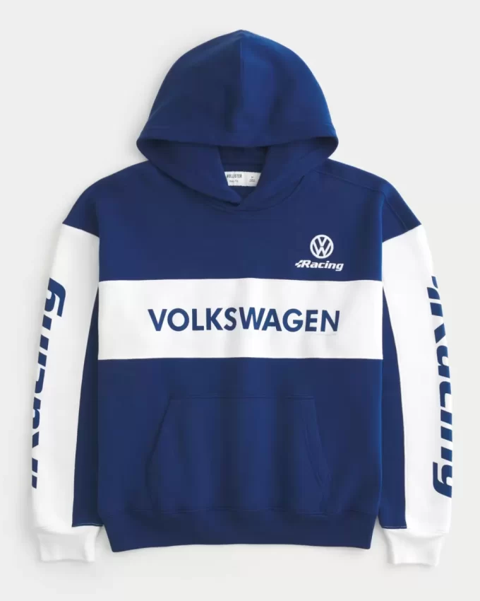Bluza z kapturem Boxy Volkswagen Racing Graphic