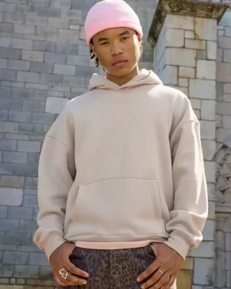 Bluza z kapturem Boxy Washed