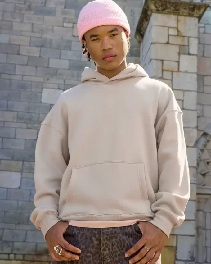 Bluza z kapturem Boxy Washed