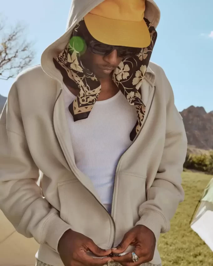 Bluza z kapturem Boxy Zip-Up Bluza z kapturem Boxy Zip-Up