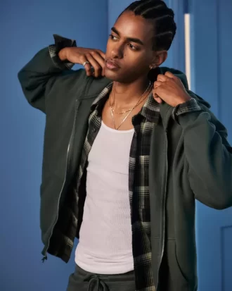 Bluza z kapturem Boxy Zip-Up