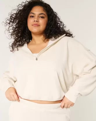 Bluza z kapturem Easy Half-Zip