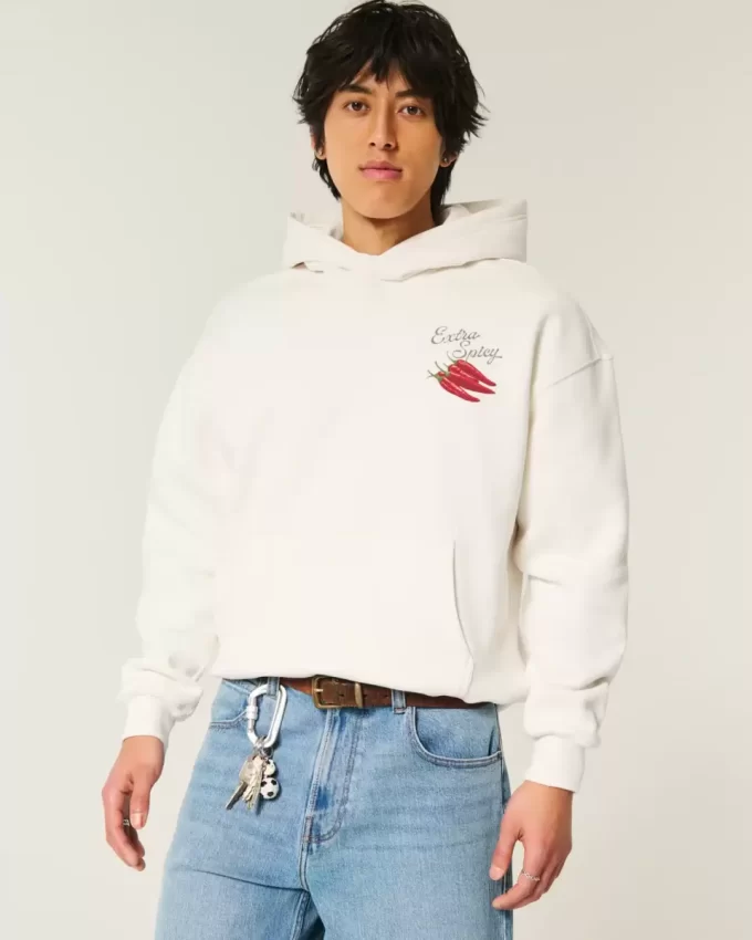 Bluza z kapturem Extra Spicy Peppers Graphic Bluza z kapturem Extra Spicy Peppers Graphic