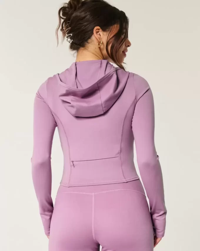 Bluza z kapturem Gilly Hicks Active Recharge z zamkiem błyskawicznym Bluza z kapturem Gilly Hicks Active Recharge z zamkiem błyskawicznym