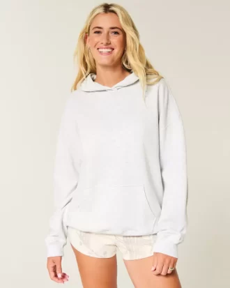 Bluza z kapturem Hollister Feel Good Oversized
