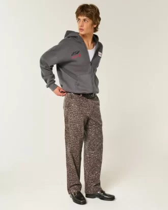 Bluza z kapturem i zamkiem błyskawicznym Boxy Oracle Red Bull Racing Graphic