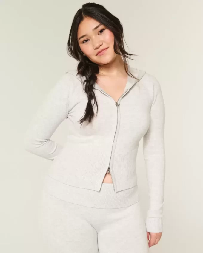 Bluza z kapturem i zamkiem błyskawicznym Gilly Hicks