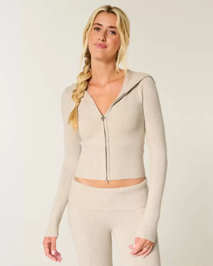 Bluza z kapturem i zamkiem błyskawicznym Gilly Hicks