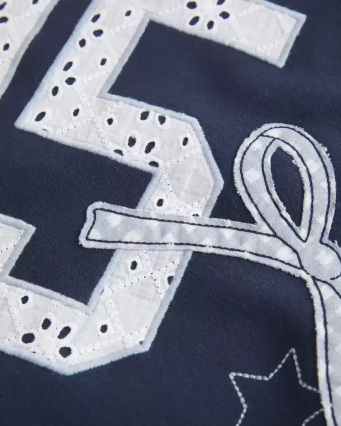 Bluza z kapturem Varsity Graphic w dużym rozmiarze