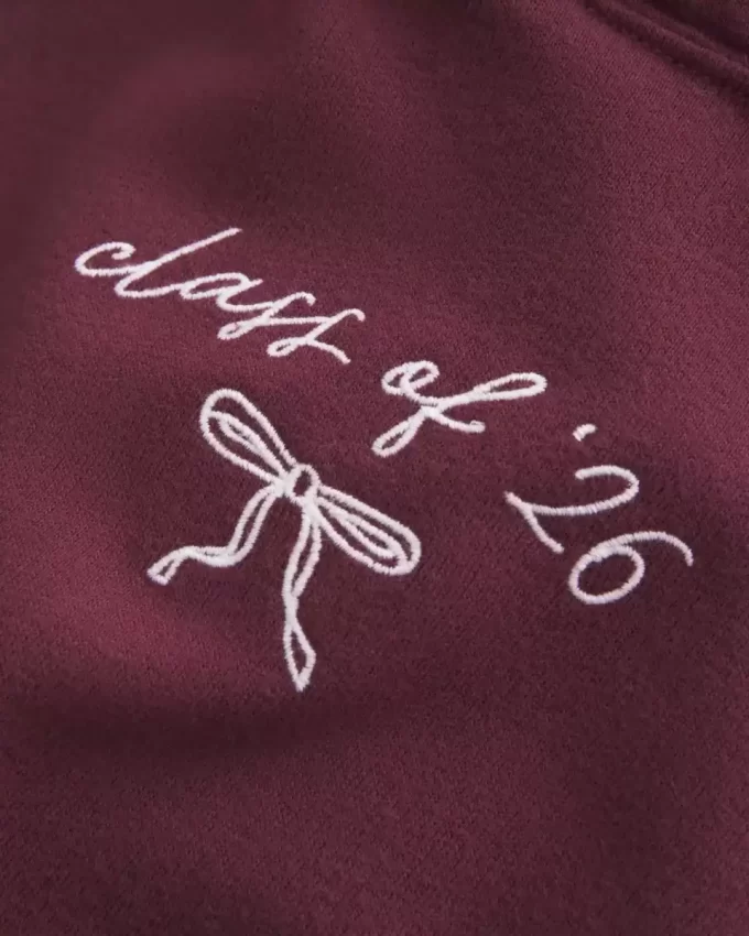 Bluza z kapturem z grafiką „Class of ’26” w dużym rozmiarze