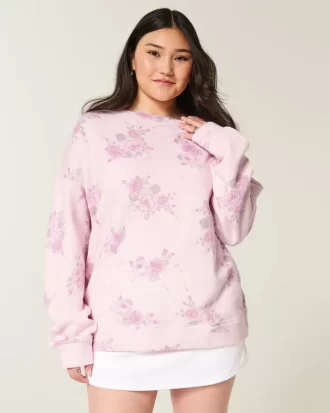 Bluza z kokardą z tyłu w dużym rozmiarze