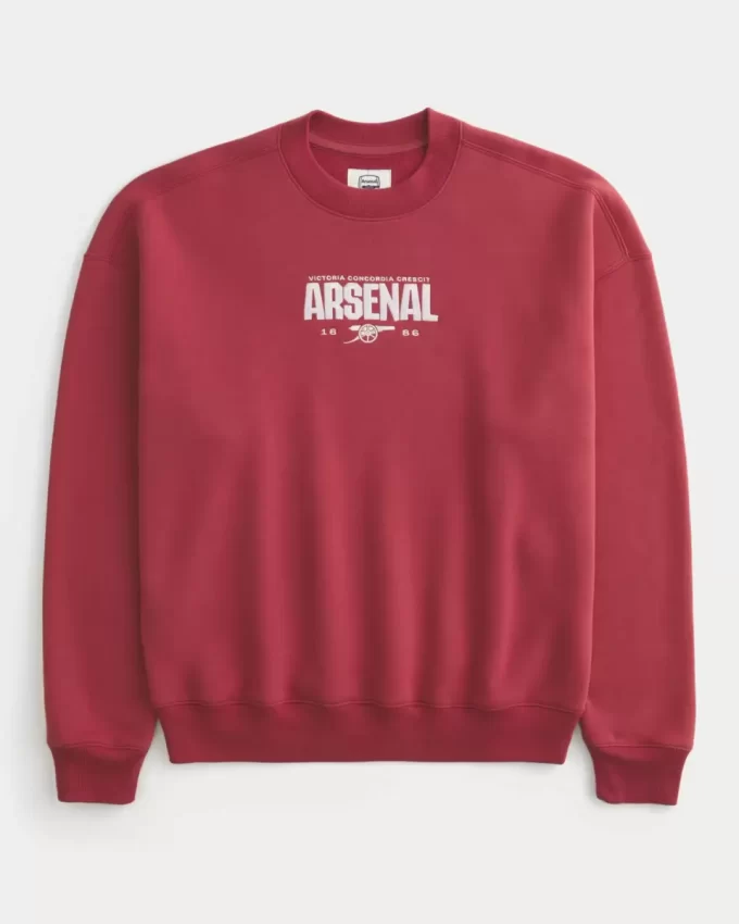Bluza z nadrukiem Boxy Arsenal FC