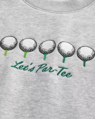 Bluza z nadrukiem Boxy Golf