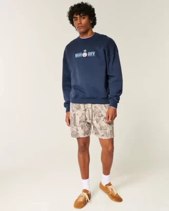 Bluza z nadrukiem Boxy Manchester City FC