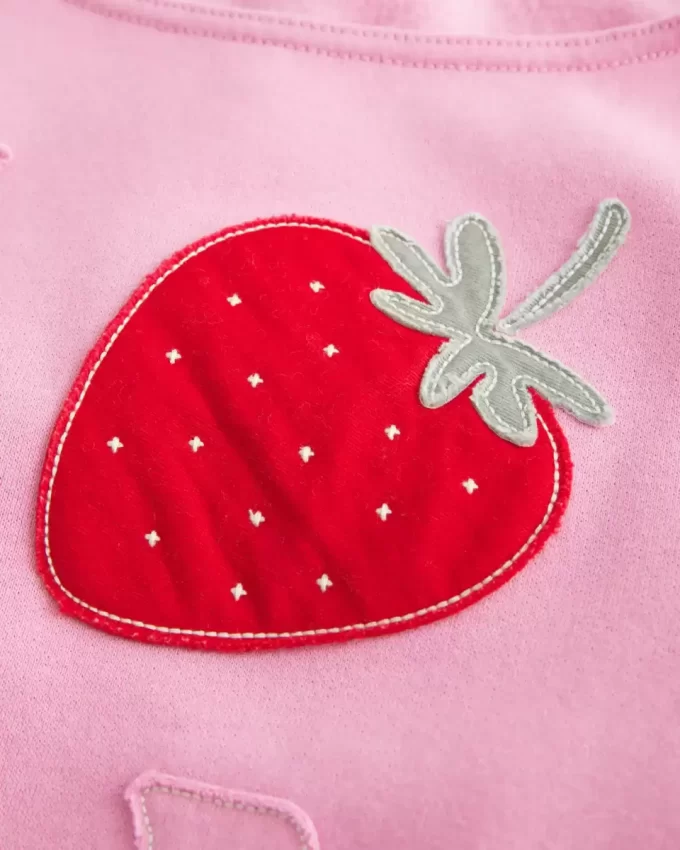 Bluza z nadrukiem California Graphic Crew z odkrytymi ramionami