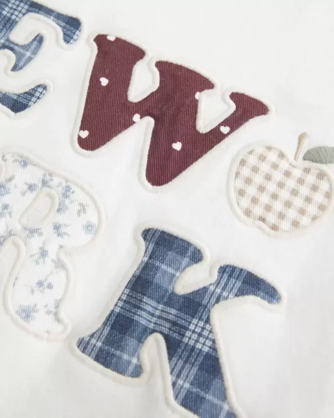 Bluza z nadrukiem New York w dużym rozmiarze